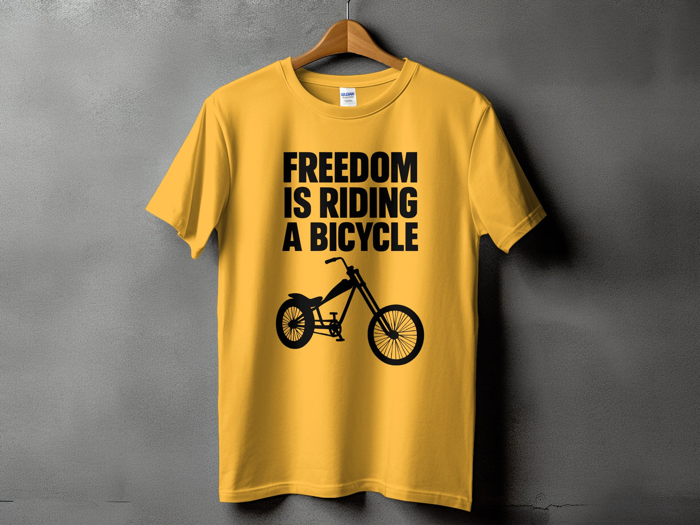 Freedom is Riding a Bicycle T-Shirt product