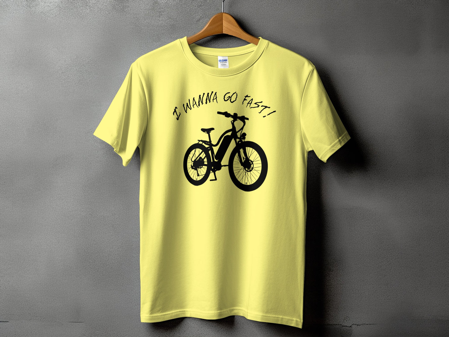 I Wanna Go Fast Printed Design T-Shirt product