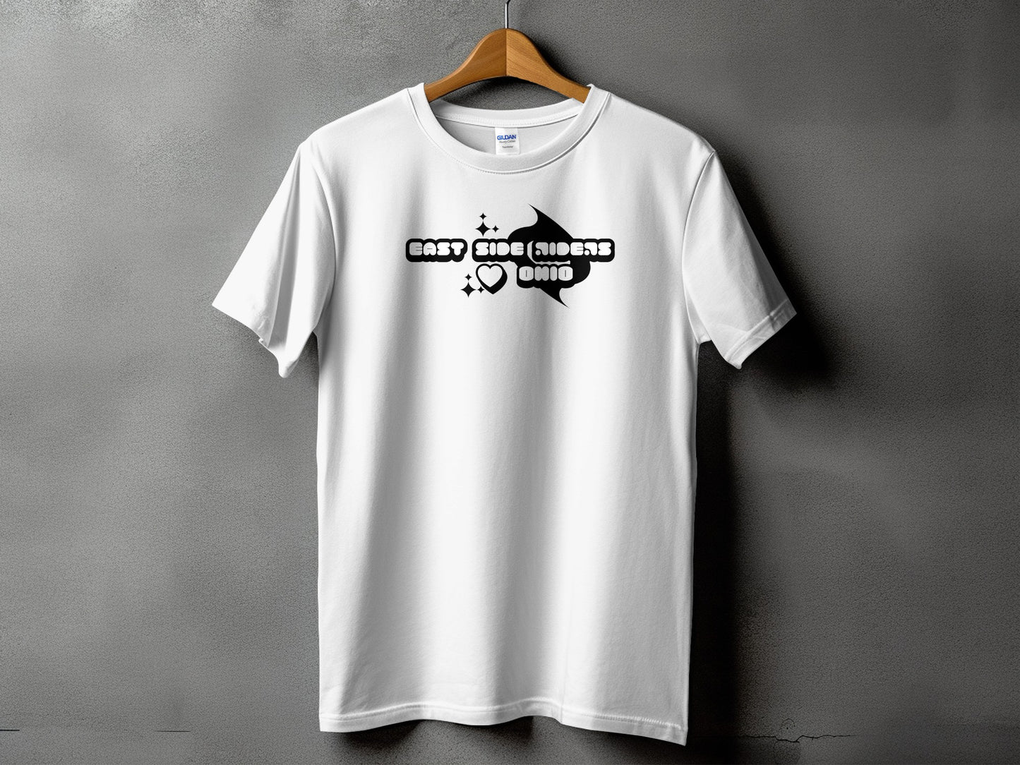 Stay Side Rivers Ohio Heart Design T-shirt product