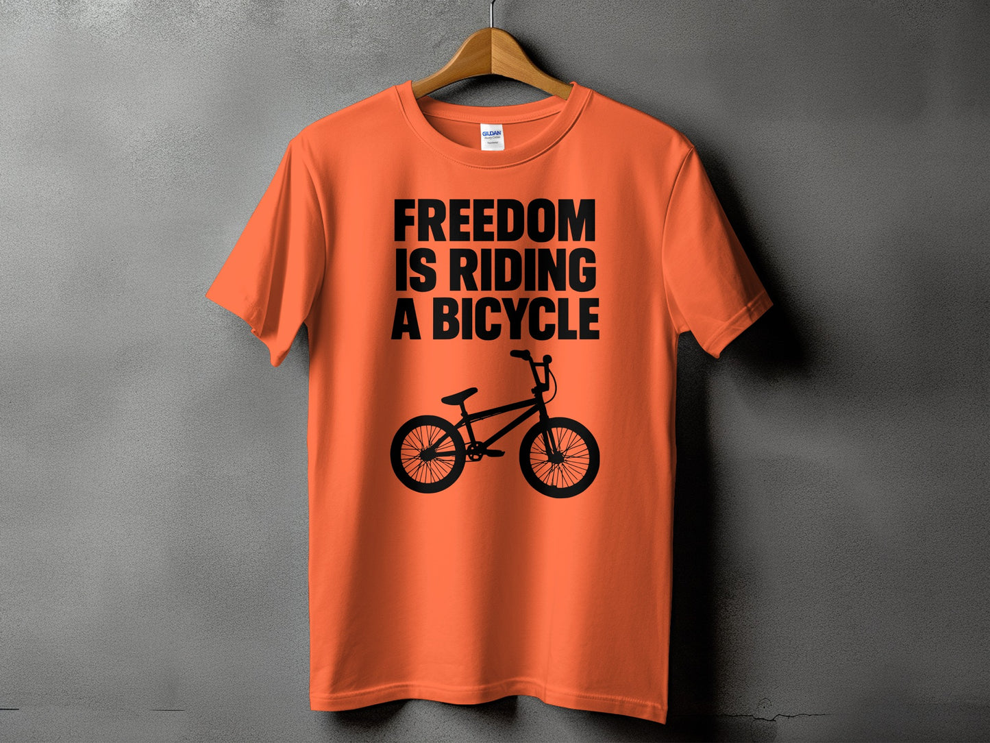 Freedom Is Riding A Bicycle T-Shirt product type