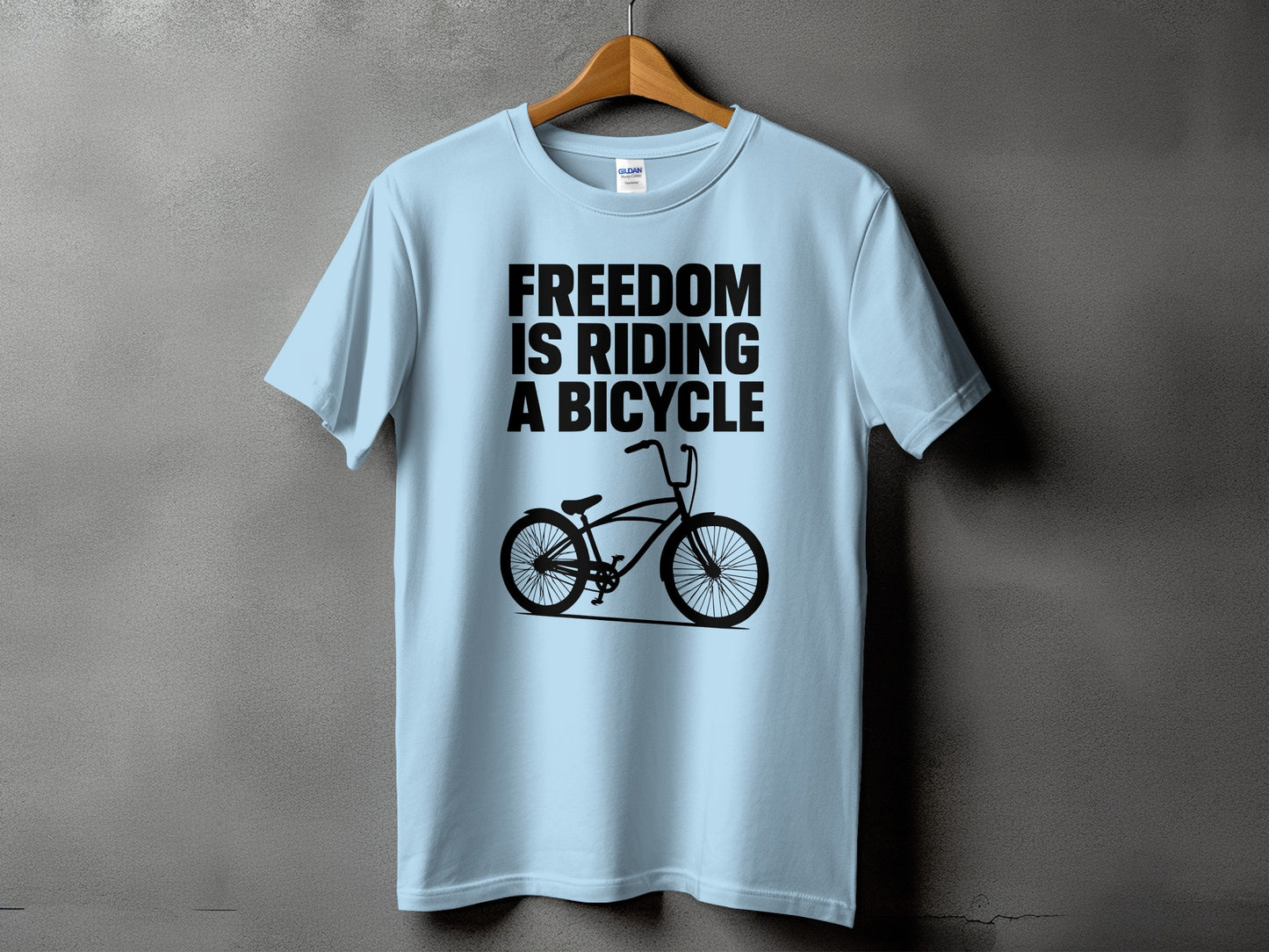 Freedom Is Riding A Bicycle T-Shirt product
