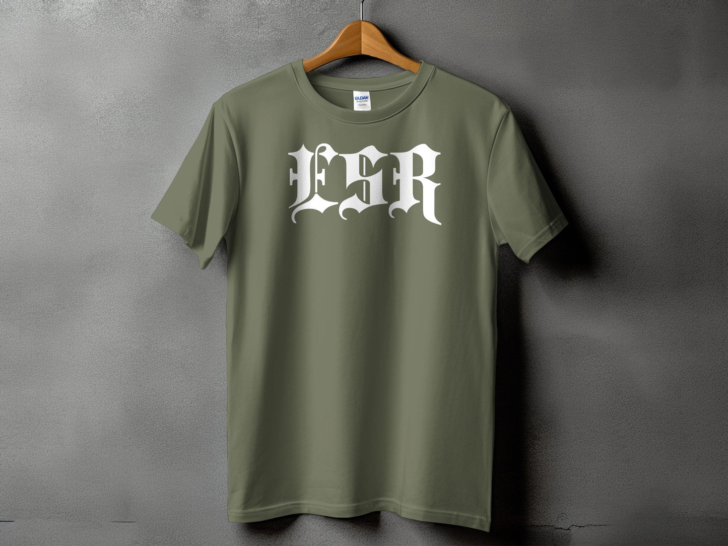 Bold Graphic Design Green Short Sleeve TShirt product