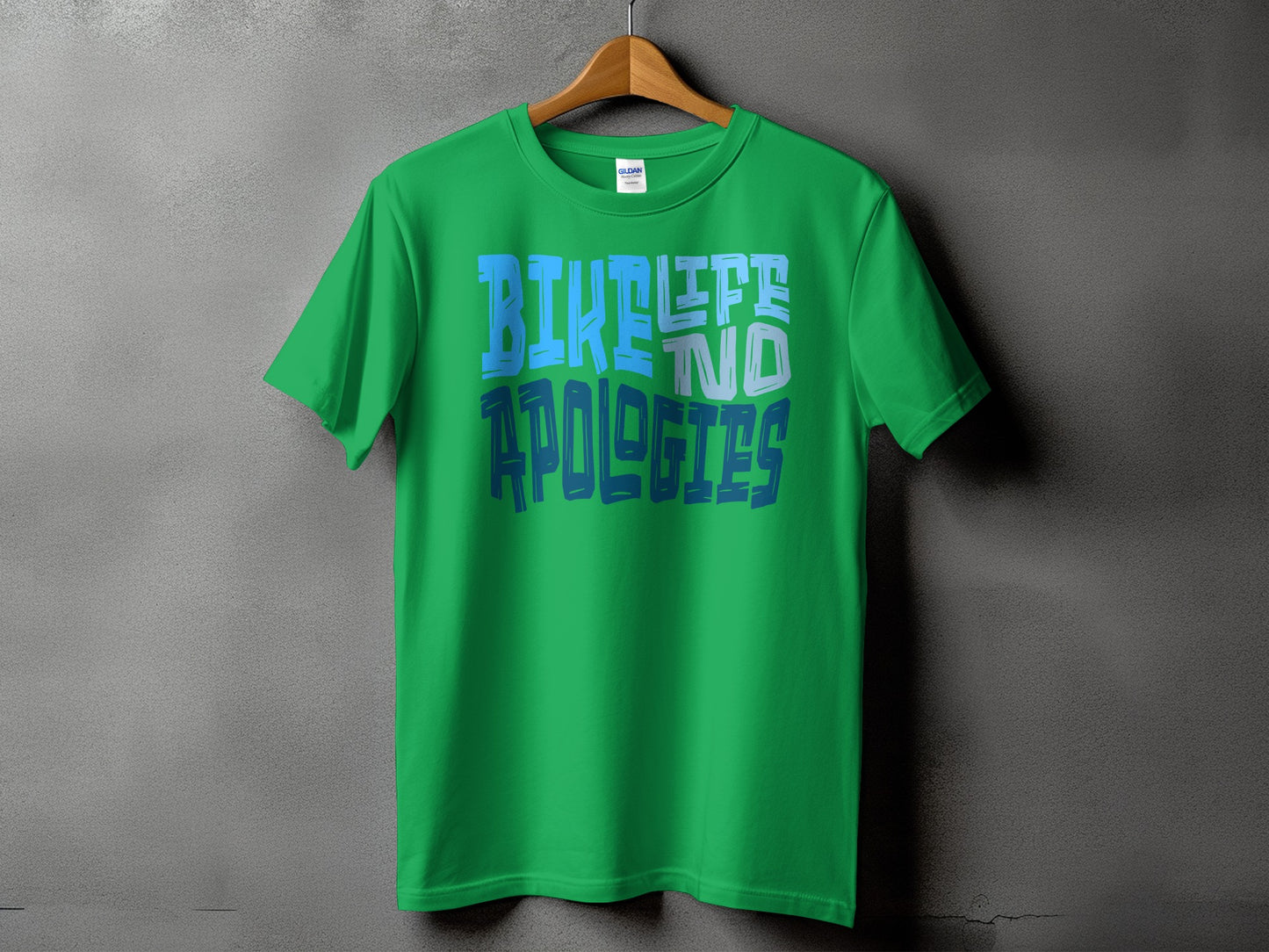 Bike Life No Apologies Graphic T-Shirt product
