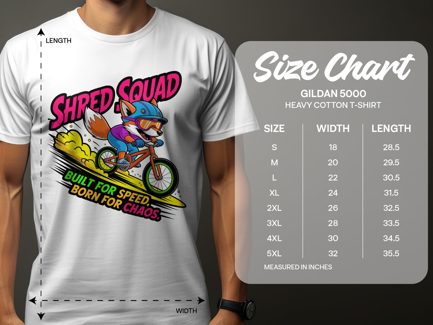 Shred Squad Built for Speed Born for Chaos T-Shirt product