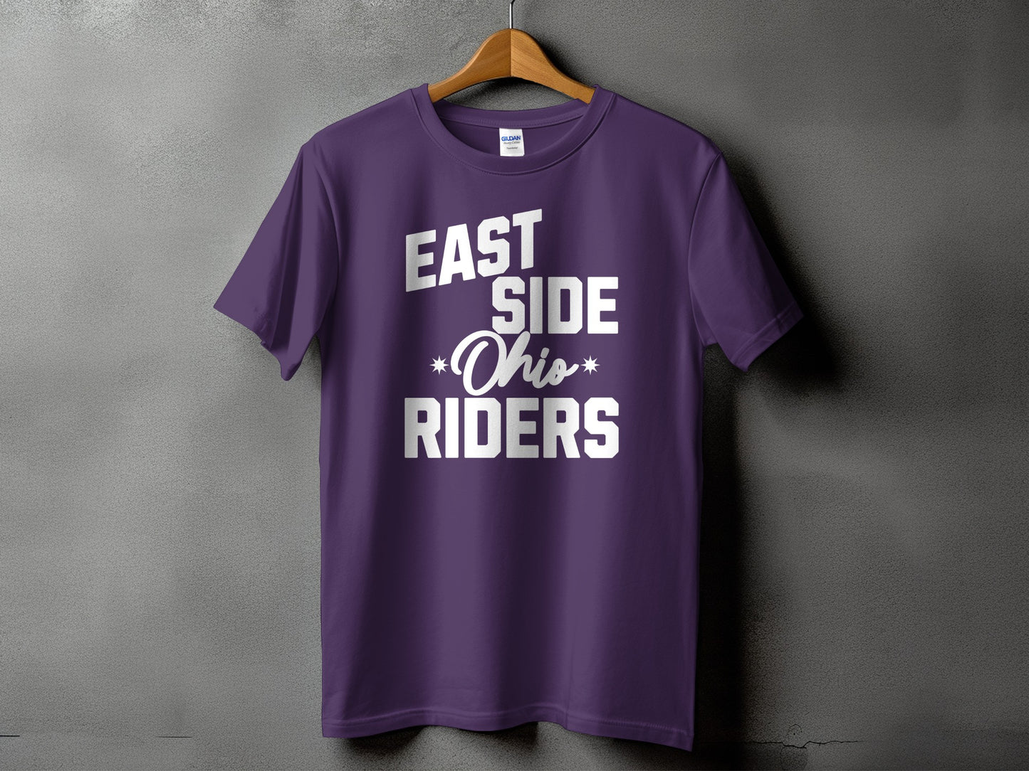 East Side Ohio Riders Purple Graphic T-shirt product type