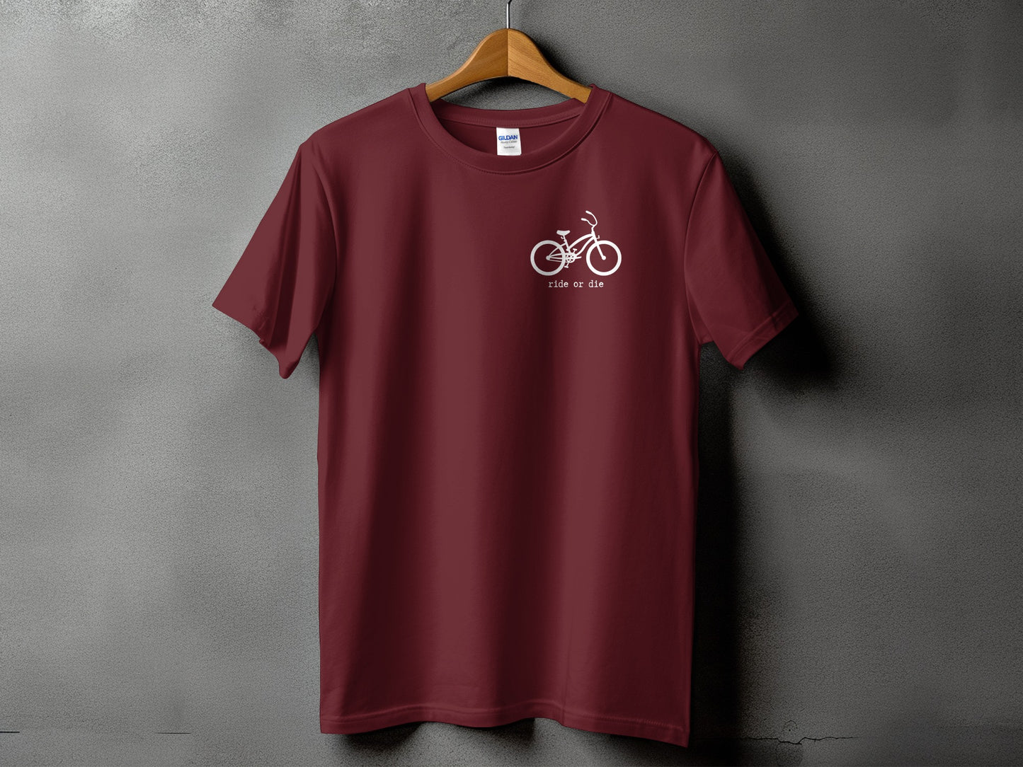 Ride or Die Bicycle Graphic T-Shirt product