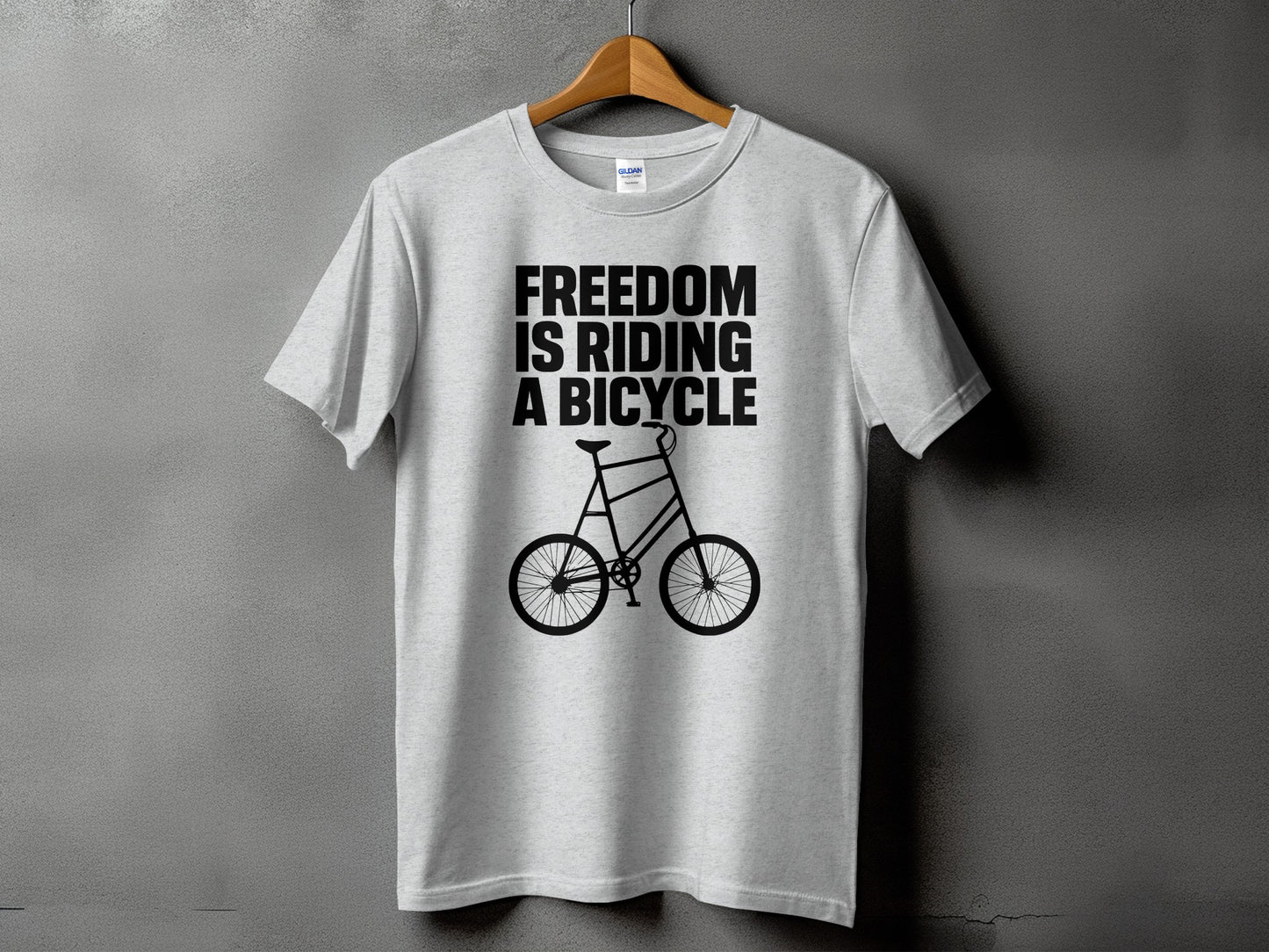 Freedom Is Riding A Bicycle T-shirt product