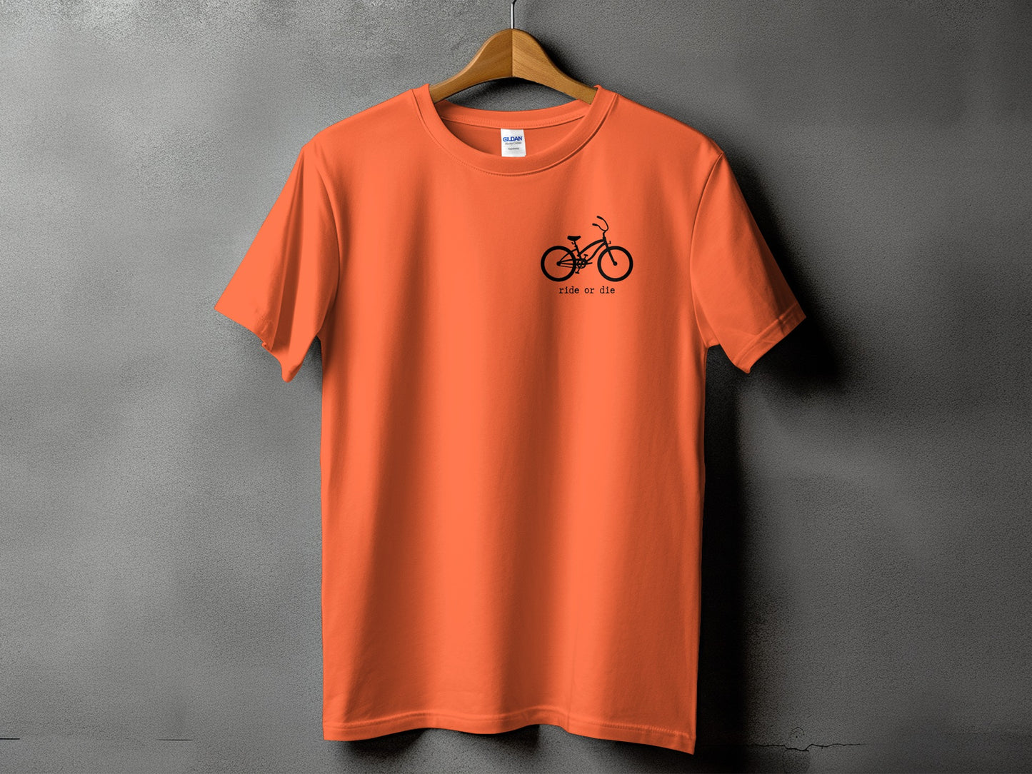 Ride On Bike Graphic Printed T-Shirt fashionable product