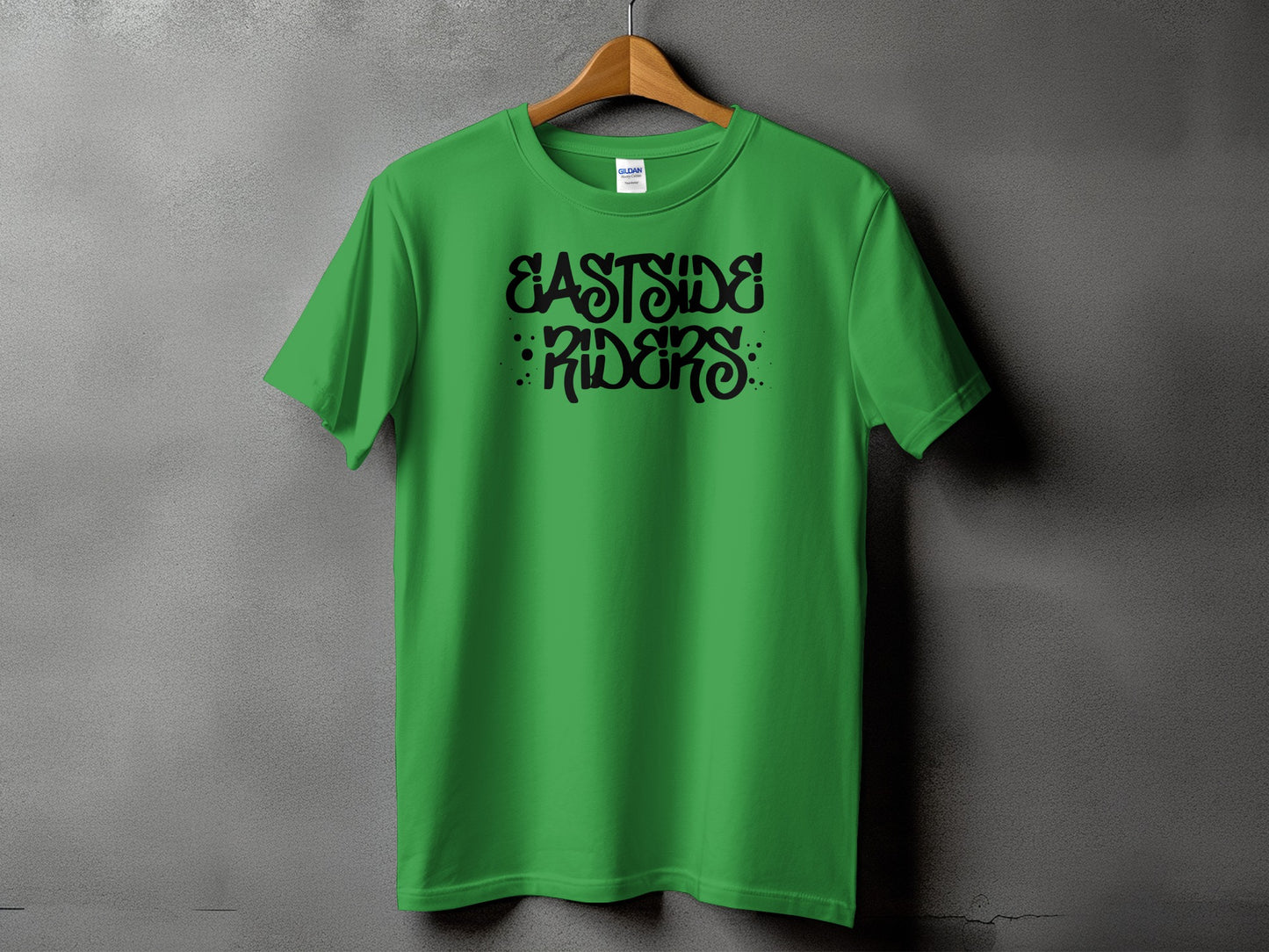 Eastside Riders Green Graphic Tee Shirt product type