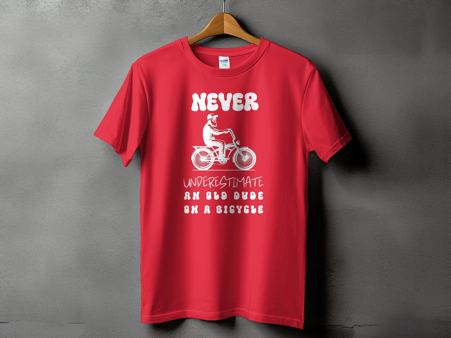 Never Underestimate An Old Dude On A Bicycle product type