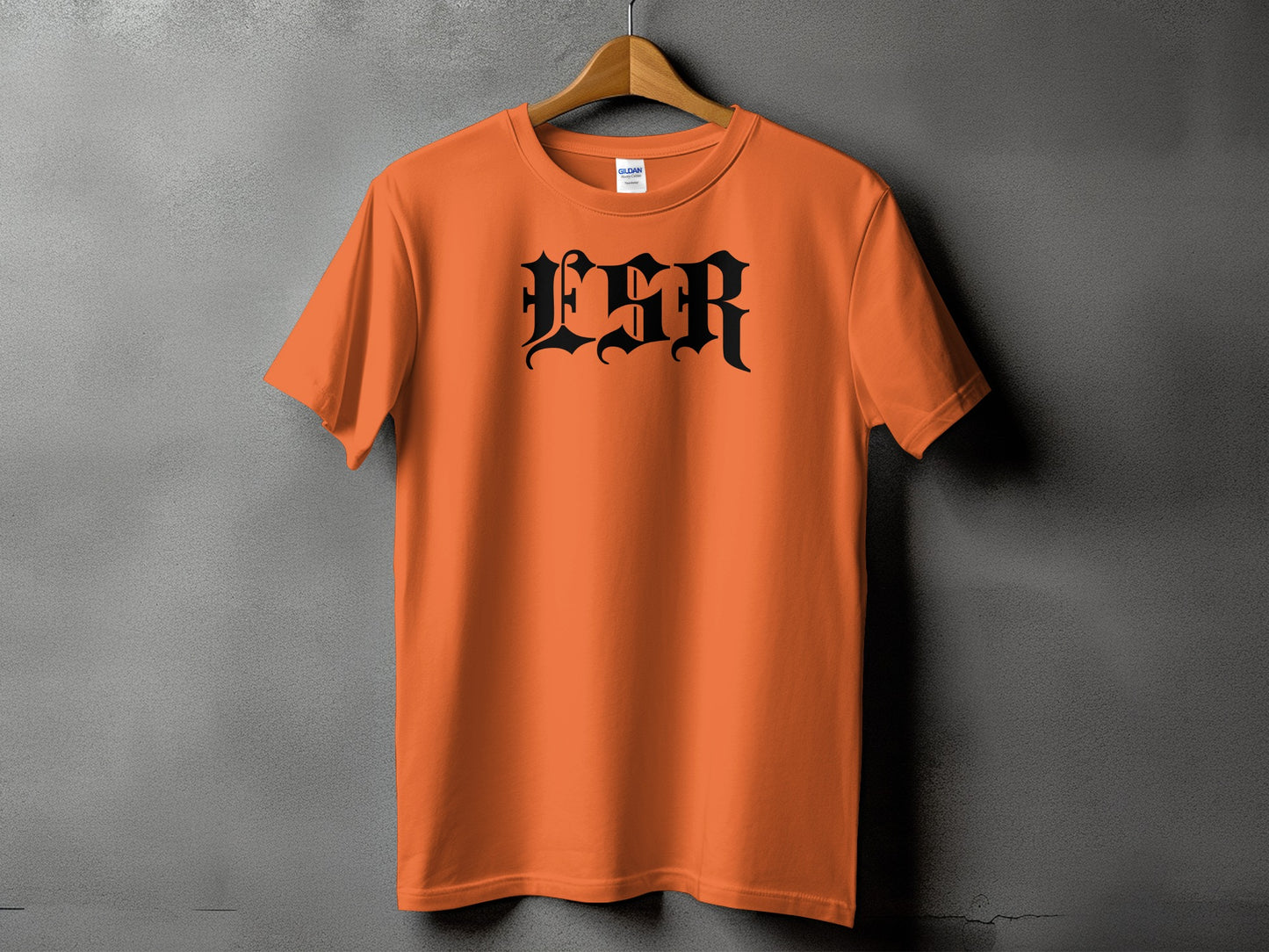 FLSR Graphic Printed Orange Short Sleeve Shirt product