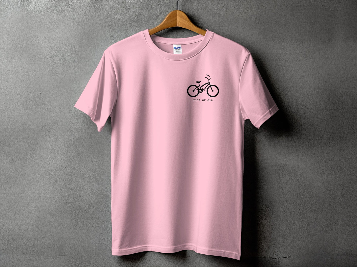 Ride or Die Bicycle Design Graphic Casual product