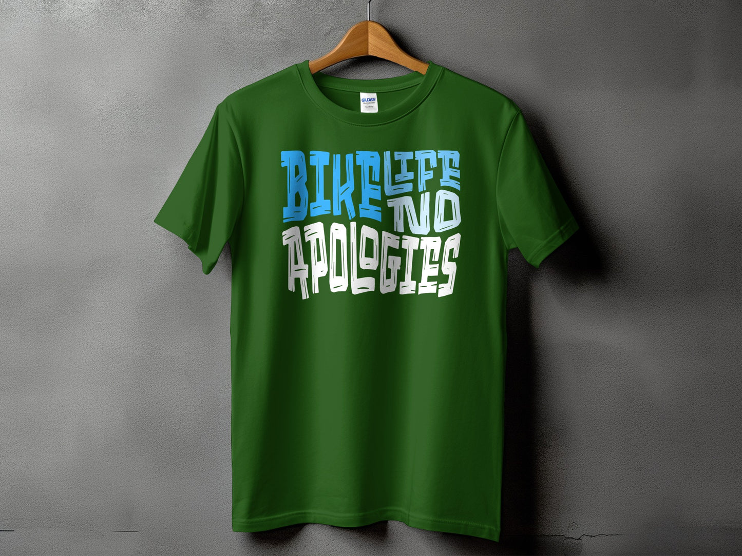 Bikelife No Apologies Graphic Biker T-Shirt product