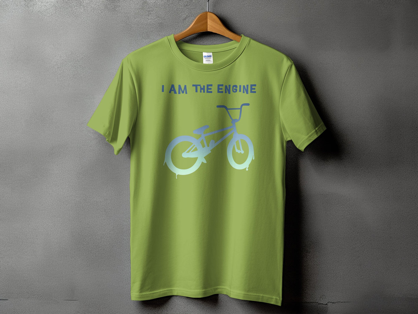 I Am the Engine Bicycle Graphic T-shirt product type
