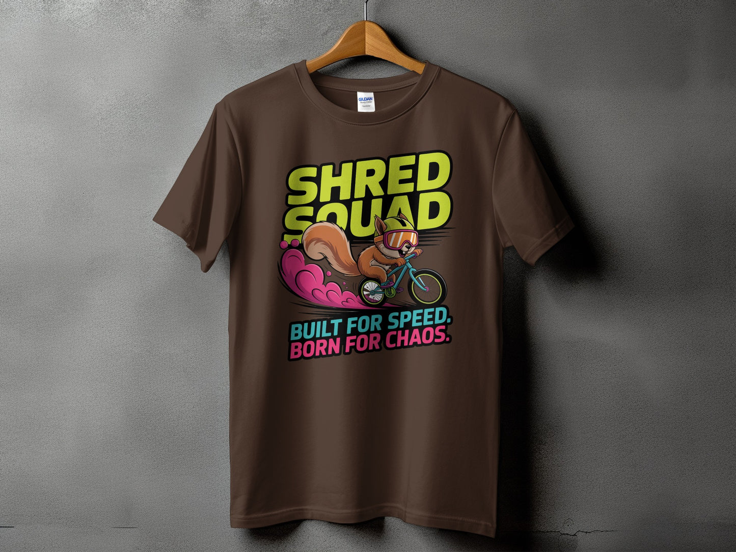 Shred Squad Graphic Tee Built for Speed Born for Chaos product type