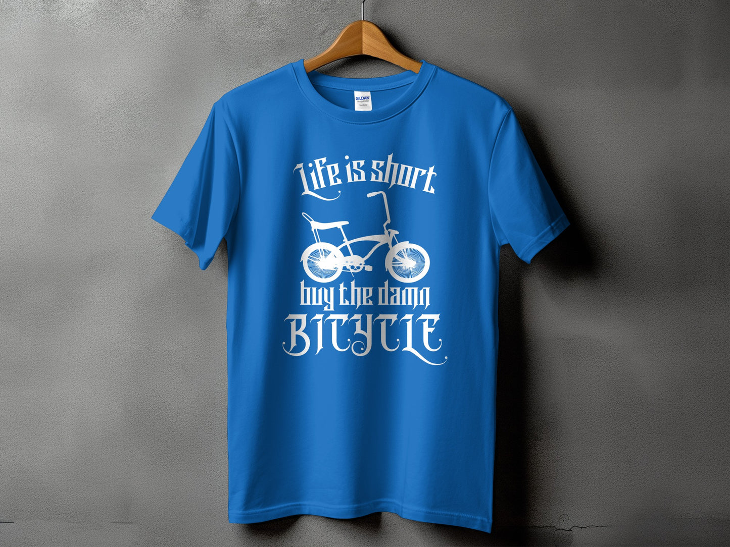 Life is Short Buy the Damn Bicycle T-shirt product type