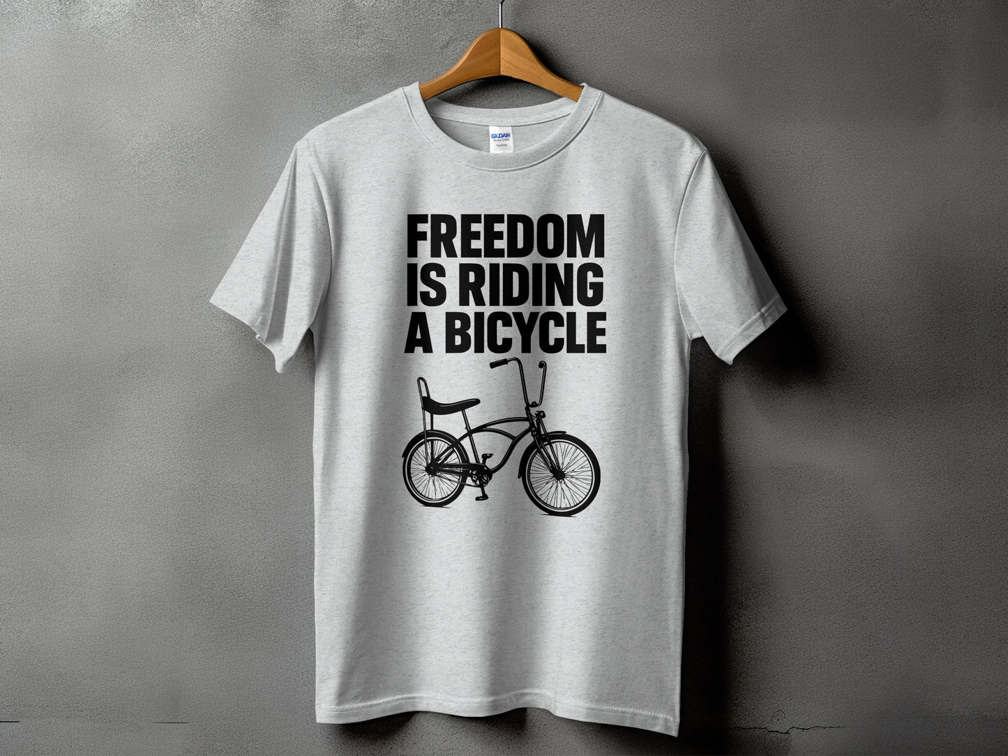 Freedom Is Riding A Bicycle T-Shirt product type