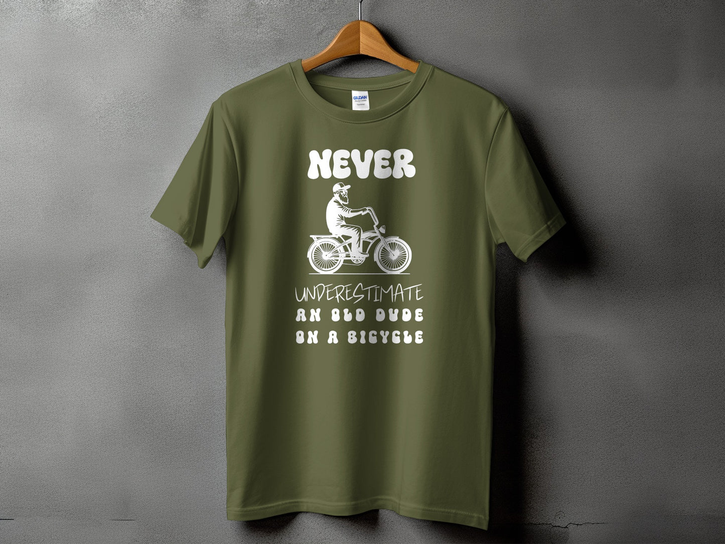 Never Underestimate An Old Dude On A Bicycle product type