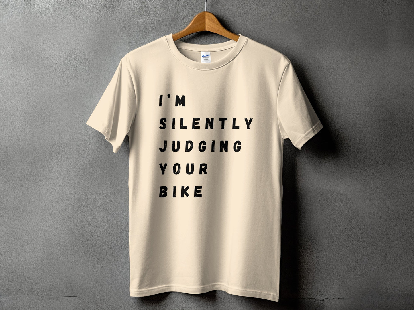 I'm Silently Judging Your Bike T-shirt product