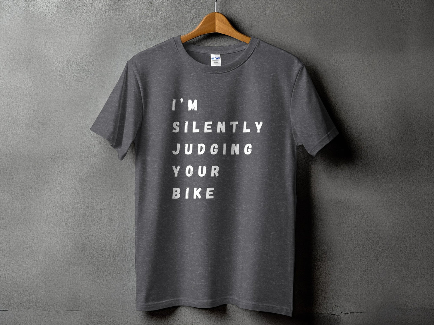 I'm Silently Judging Your Bike Shirt Product