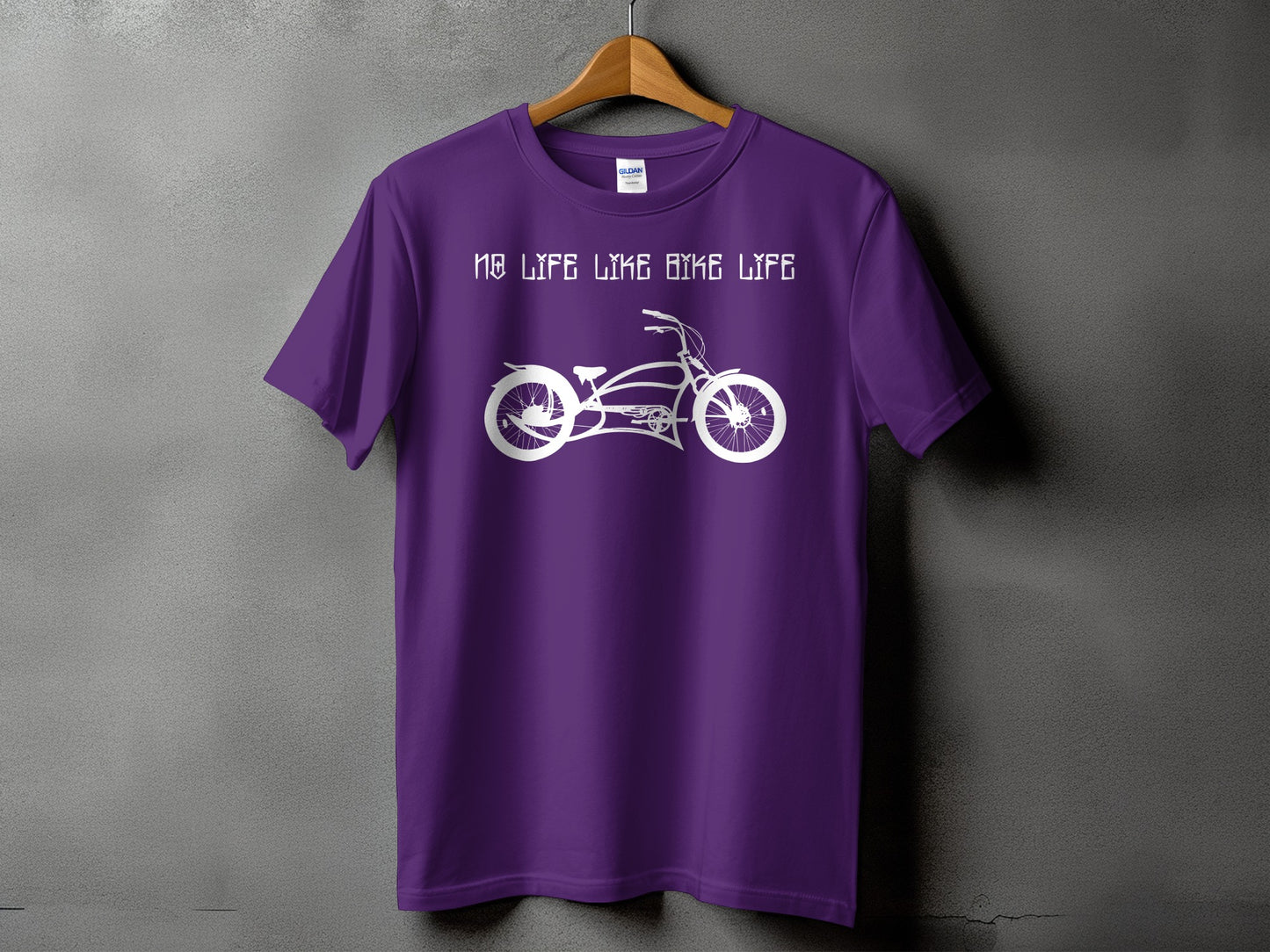 No Life Like Bike Life Purple T-Shirt product