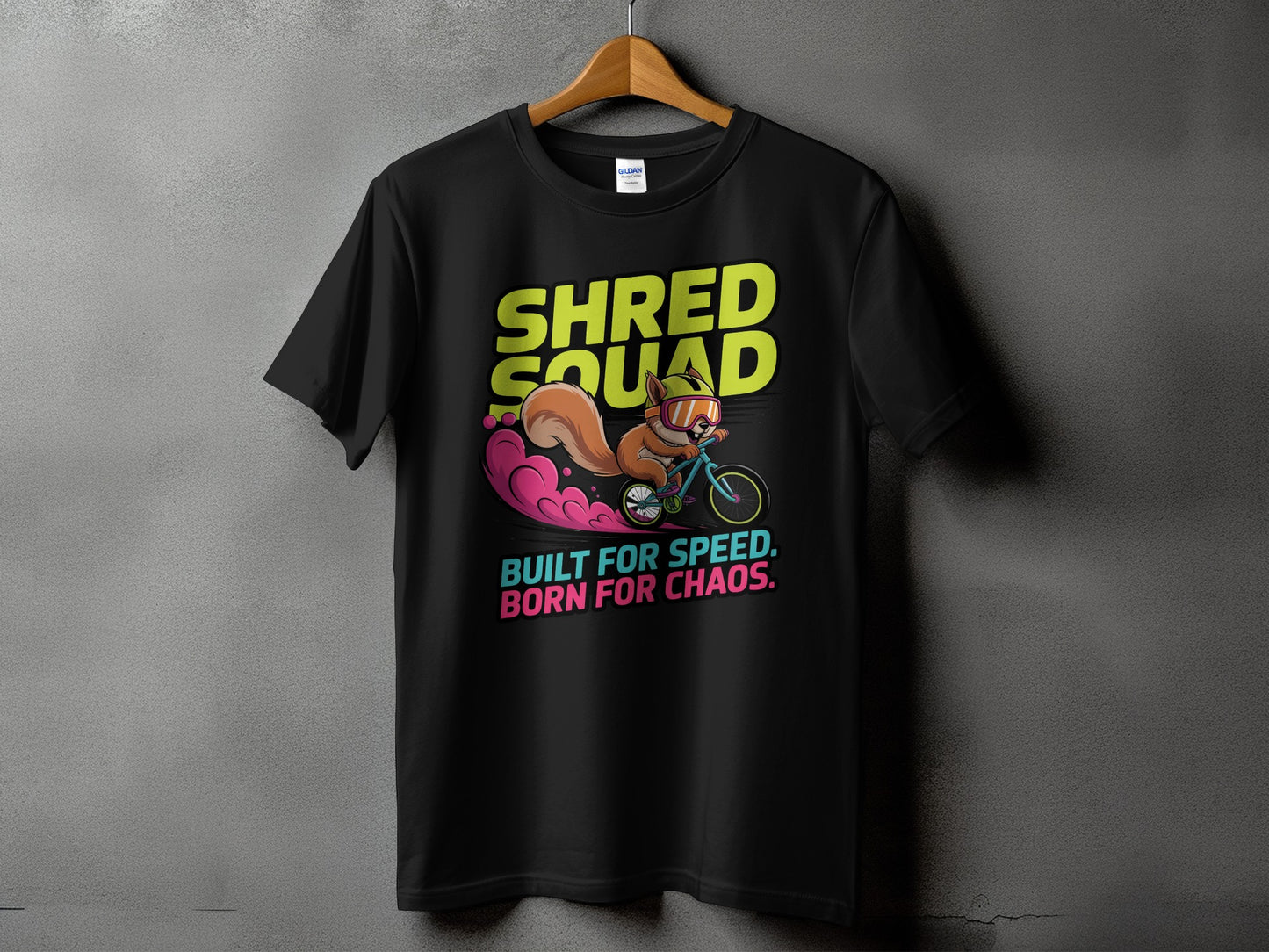 Shred Squad Built for Speed Born for Chaos T-Shirt product
