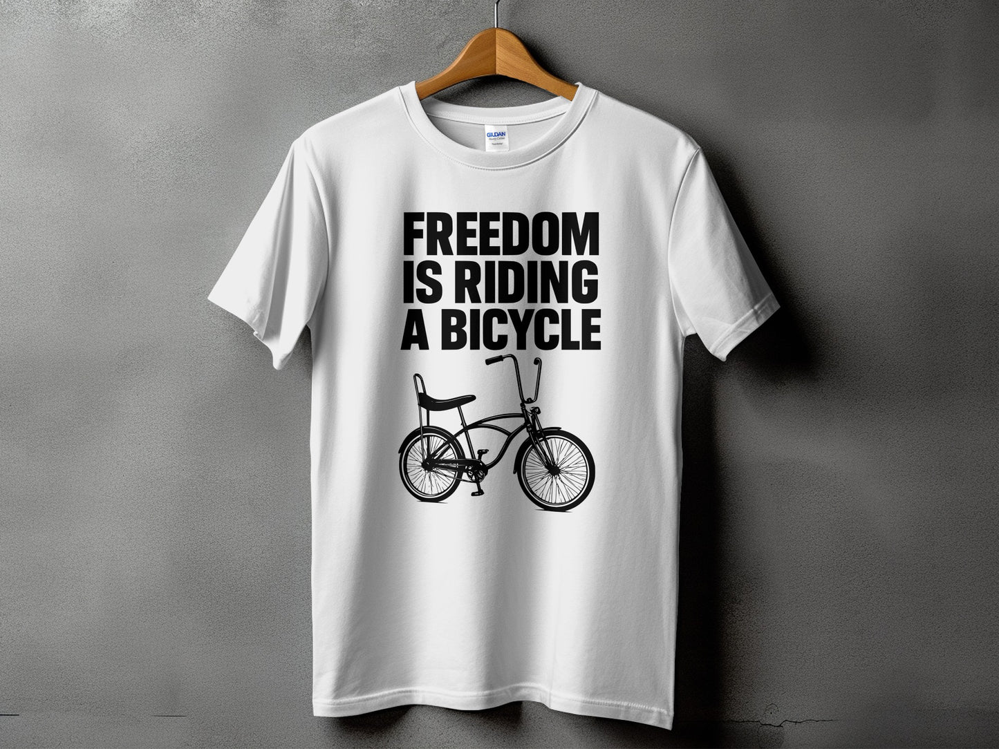 Freedom Is Riding A Bicycle T-shirt product