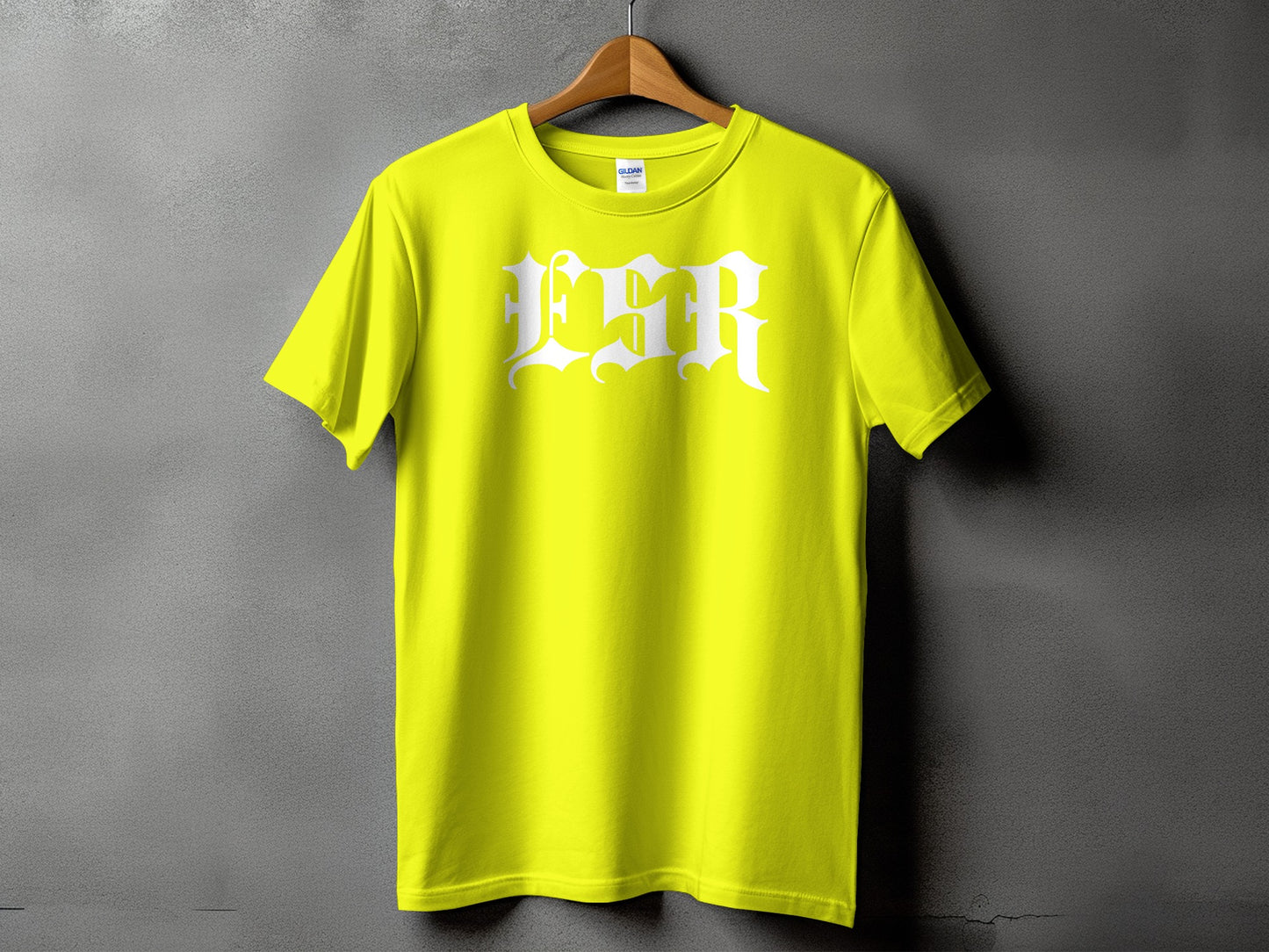 Bright Yellow DSR Graphic Tee Casual Wear Product Type