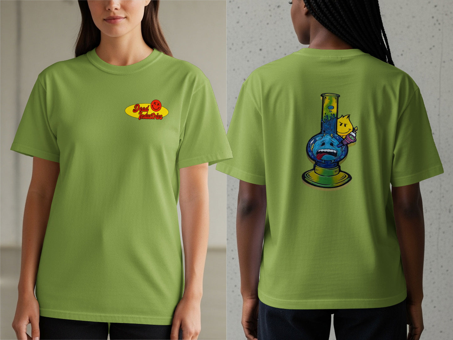 Stay Blazed Graphic Green Tee Shirt product type