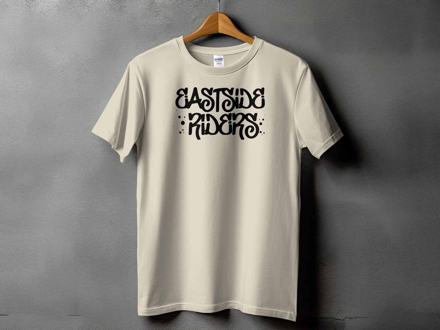 Eastside Riders Custom Designed Beige T-shirt product type
