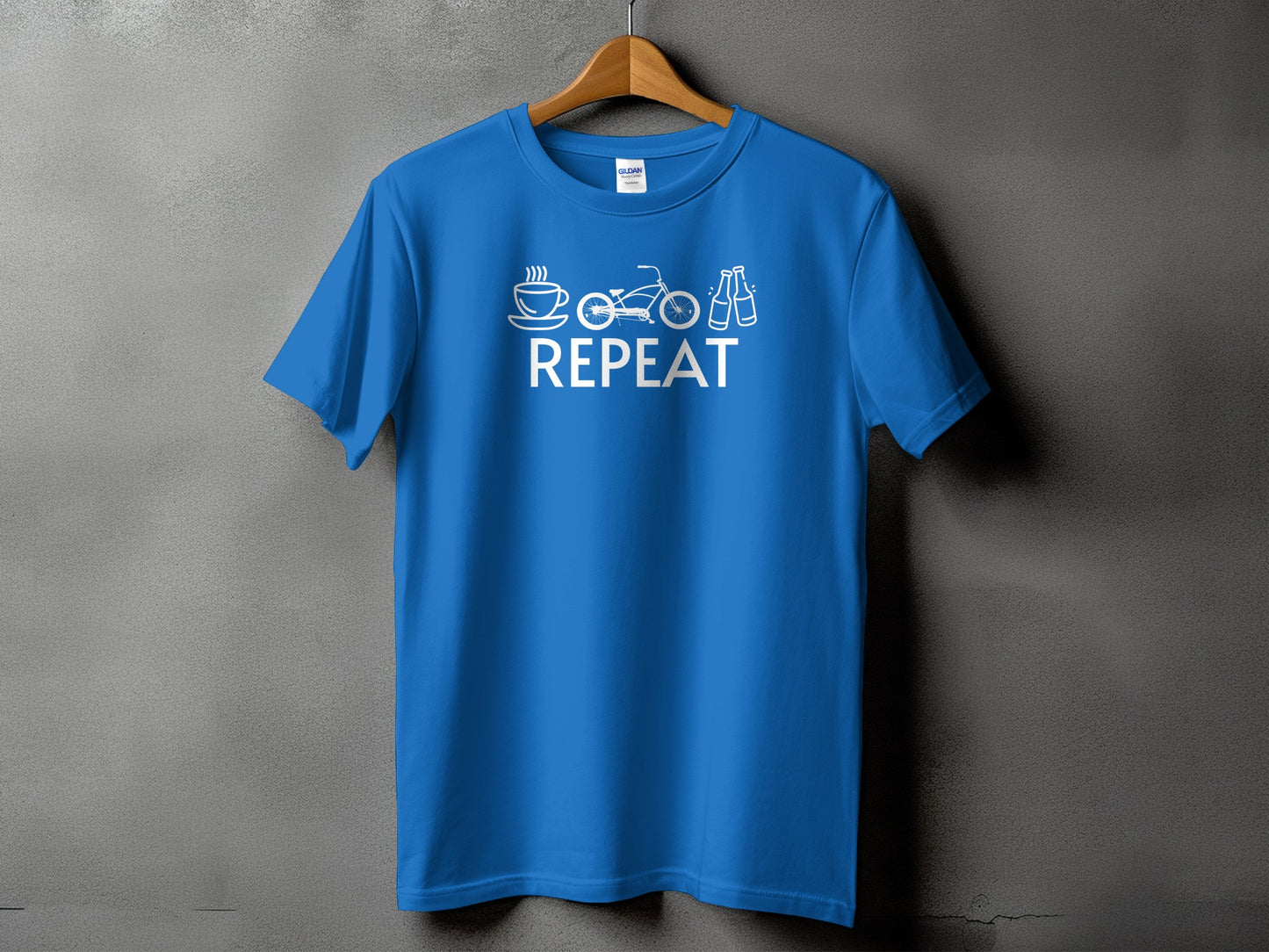 Eat Sleep Ride Repeat Graphic Unisex Tee product