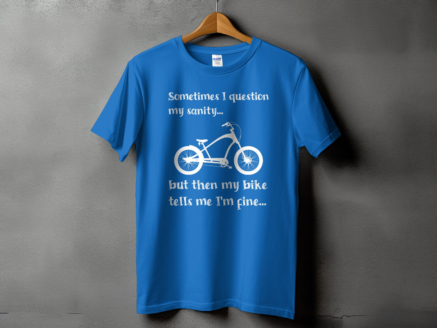Sometimes I Question My Sanity Bike T-Shirt product