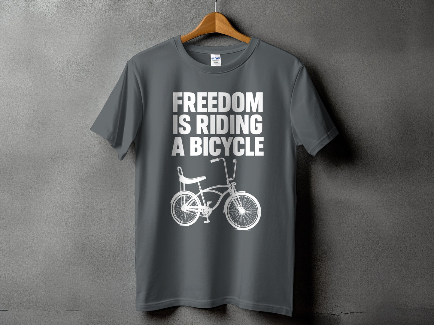 Freedom is Riding a Bicycle Graphic Tee product