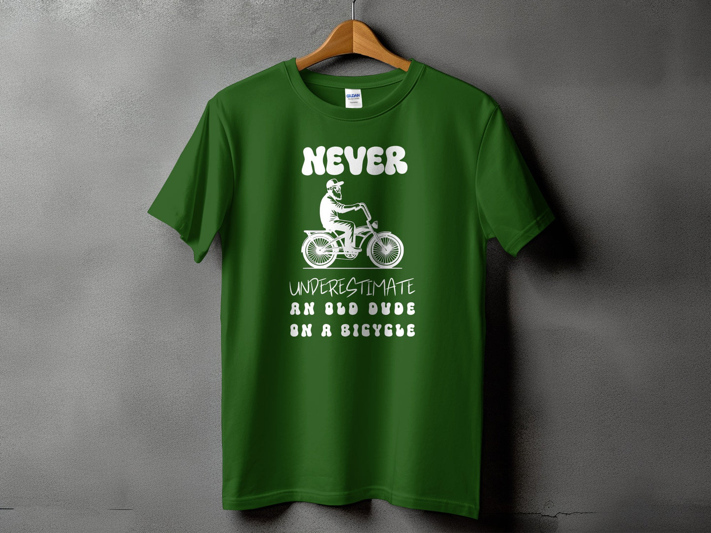 Never Underestimate An Old Dude On A Bicycle product type