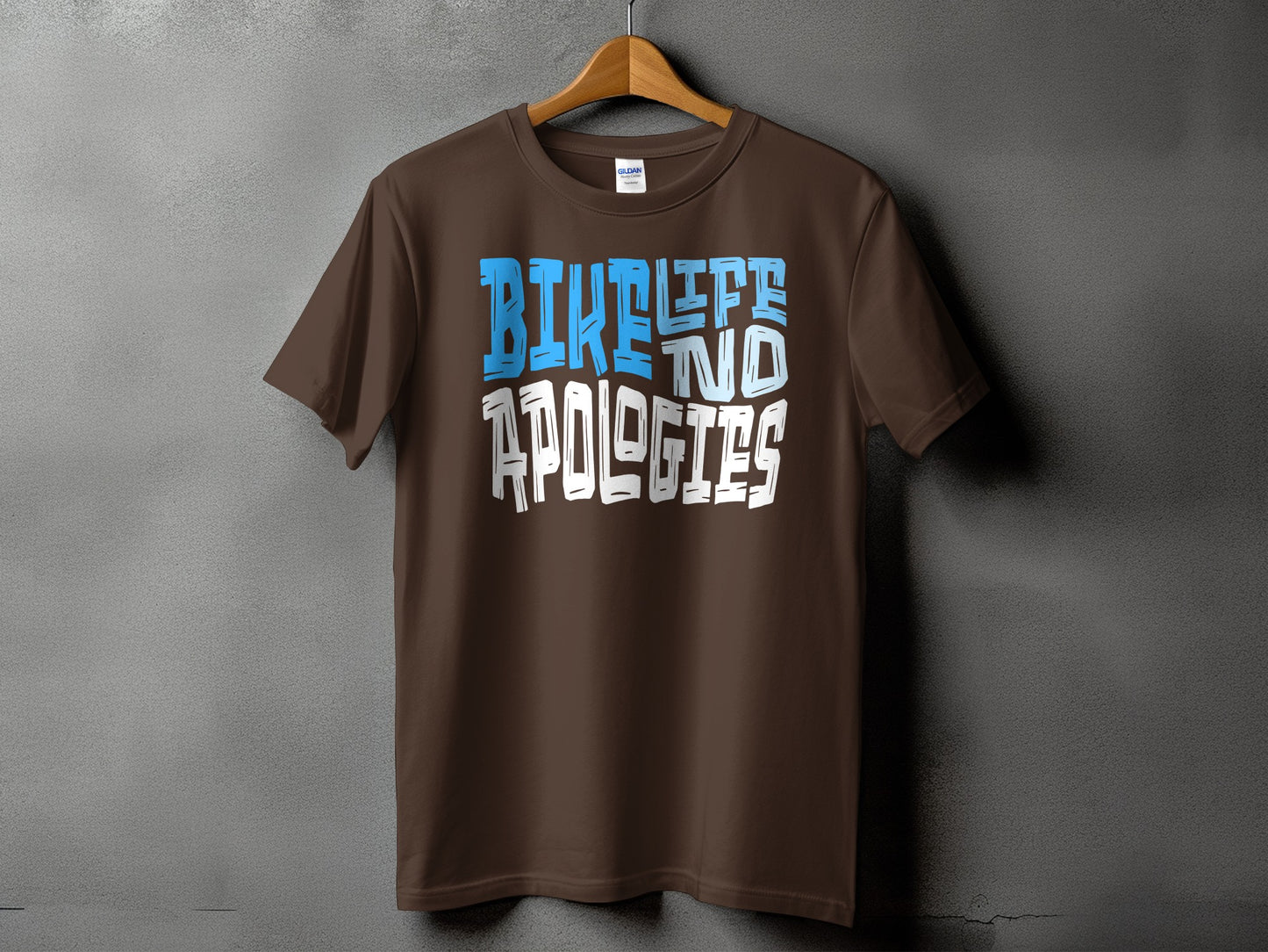 Bike Life No Apologies Graphic T-shirt product type