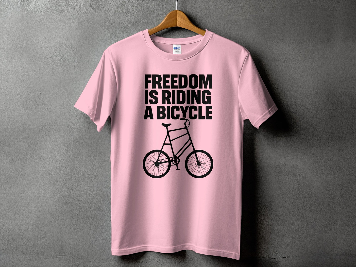 Freedom Is Riding A Bicycle T-Shirt product type