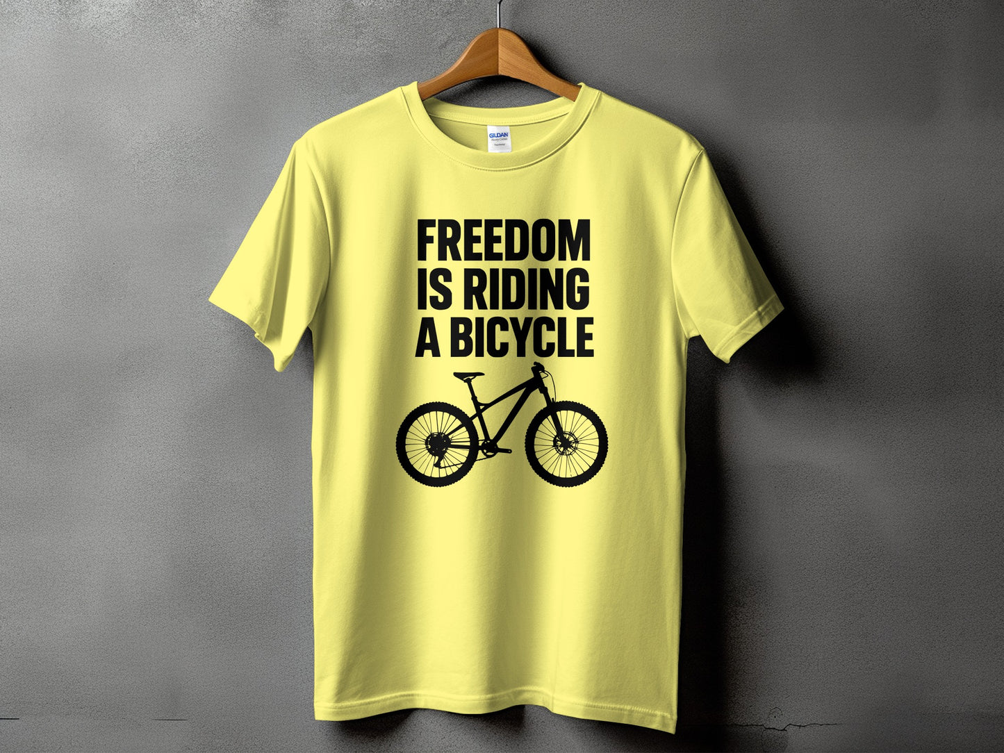 Freedom Is Riding A Bicycle T-shirt product type