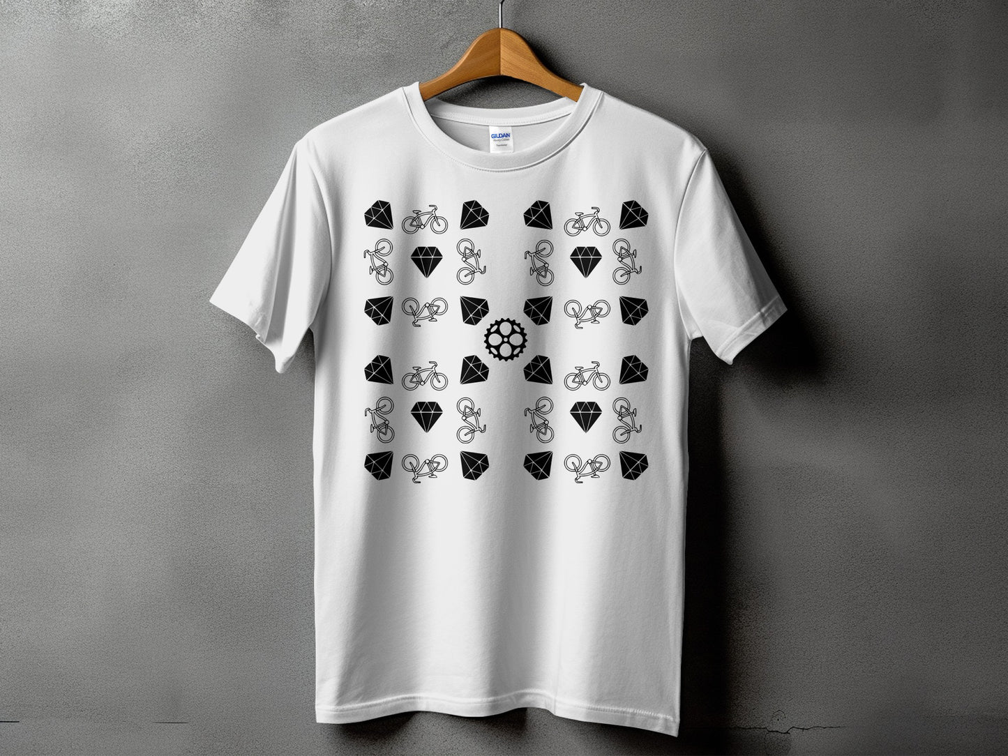Geometric Patterns Bicycle Diamonds Design Shirt product