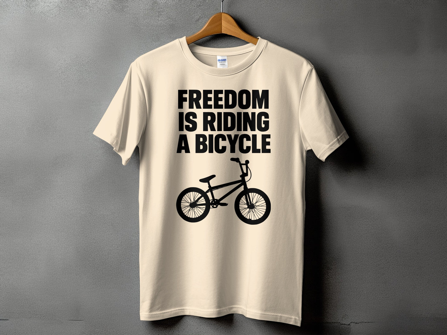 Freedom Is Riding A Bicycle T-Shirt product