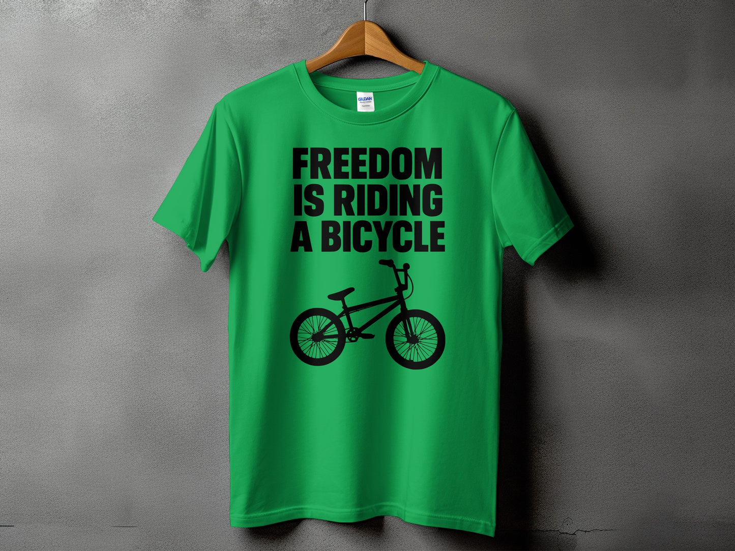 Freedom Is Riding a Bicycle T-shirt product
