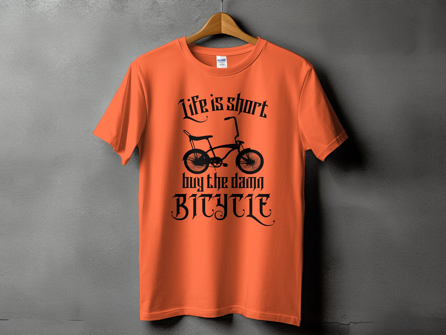 Life is Short Buy the Dang Bicycle T-Shirt product type