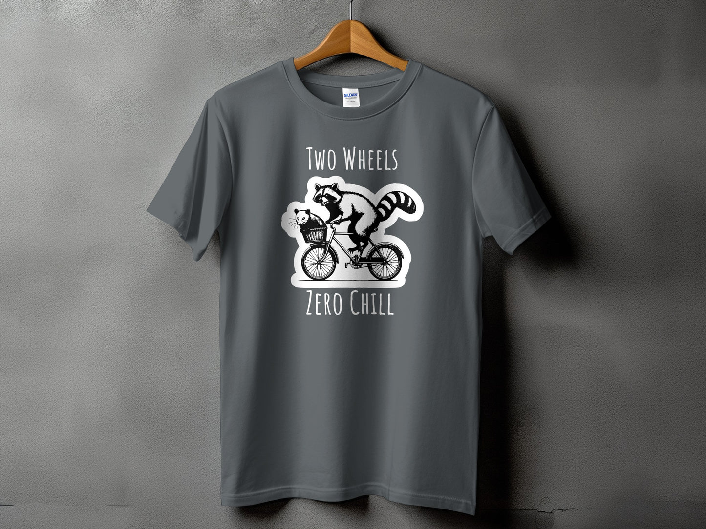 Two Wheels Zero Chill Graphic T-shirt product type'