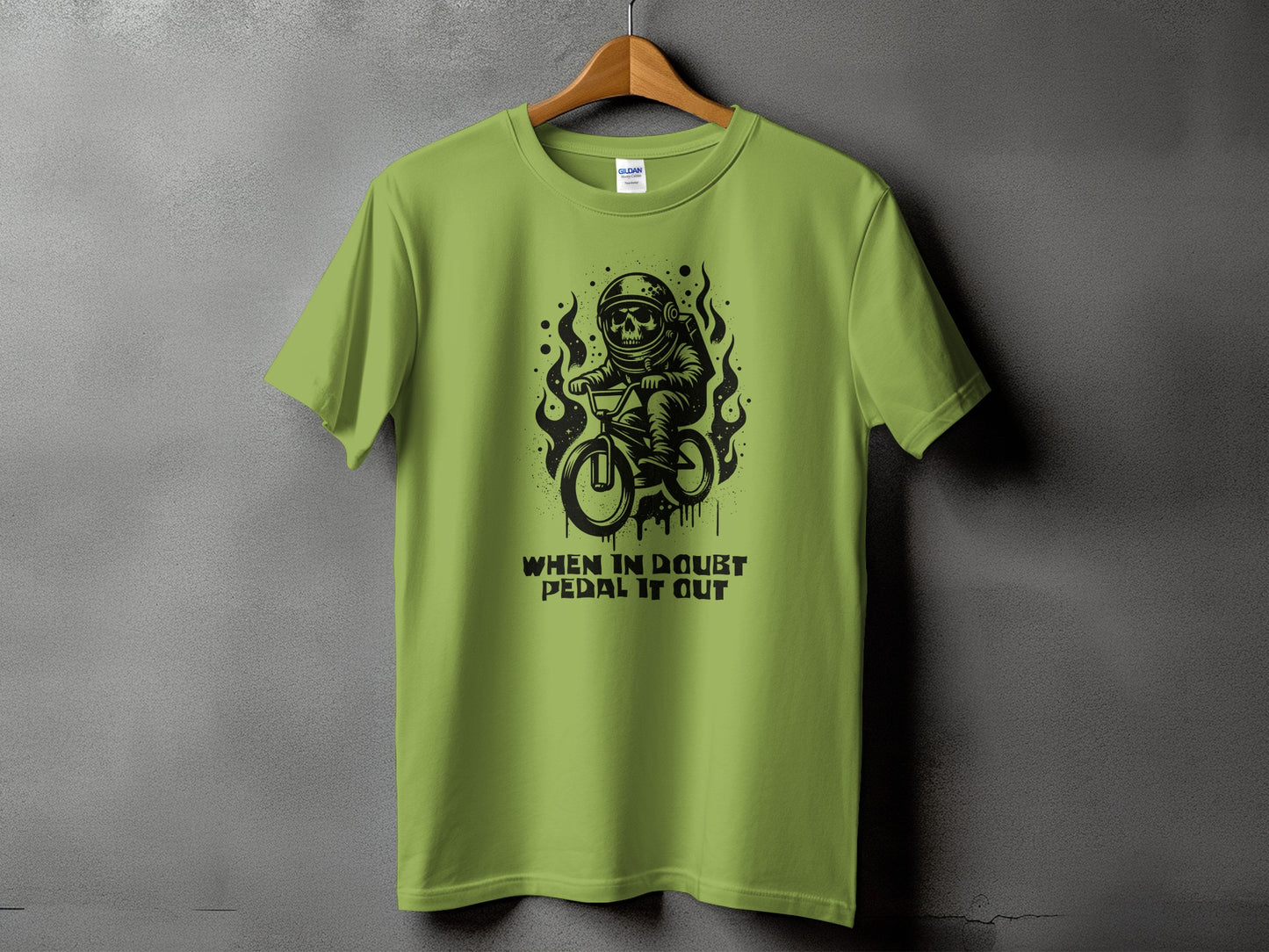 When in Doubt Pedal it Out Graphic T-Shirt product