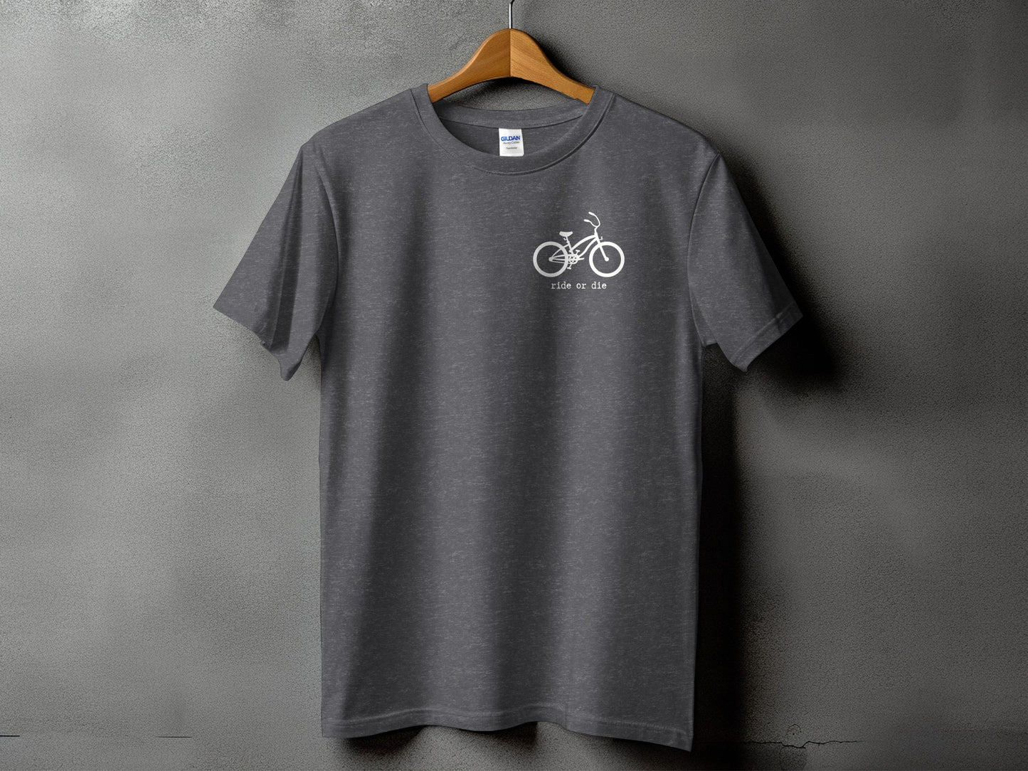 Ride Or Die Graphic Bicycle Tee Shirt product type