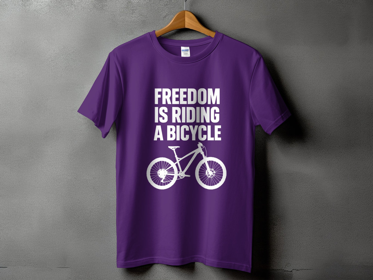 Freedom Is Riding A Bicycle T-shirt product