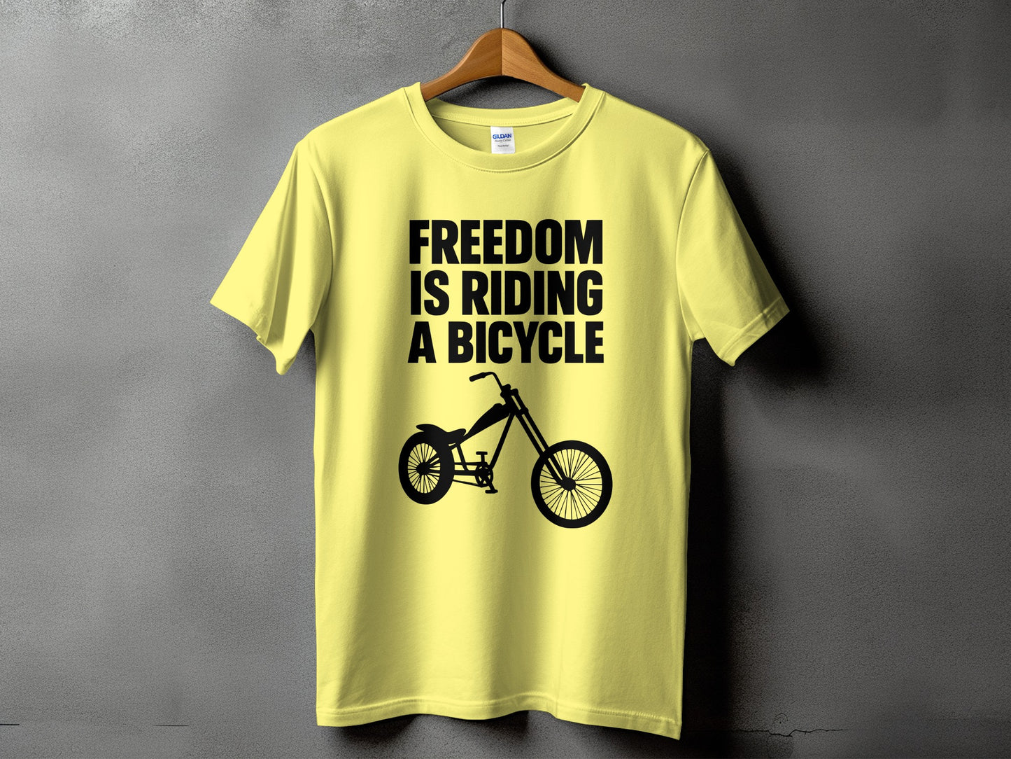 Freedom Is Riding A Bicycle T-shirt product