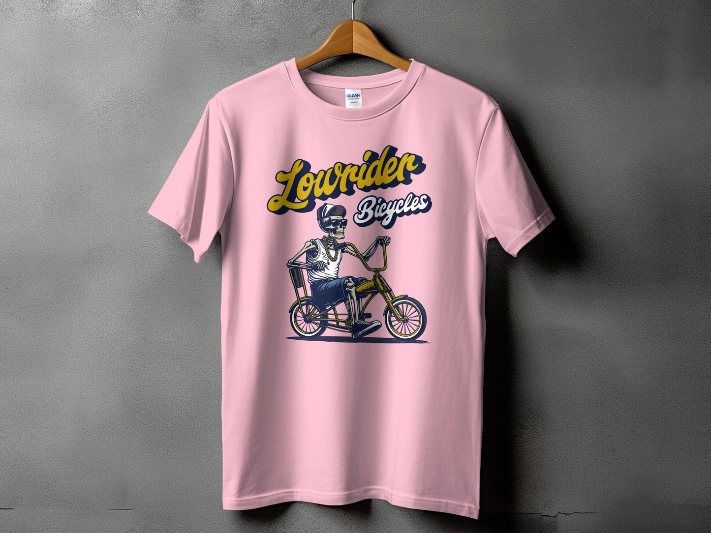 Lowrider Bicycles Graphic Printed Short Sleeve T-shirt product type