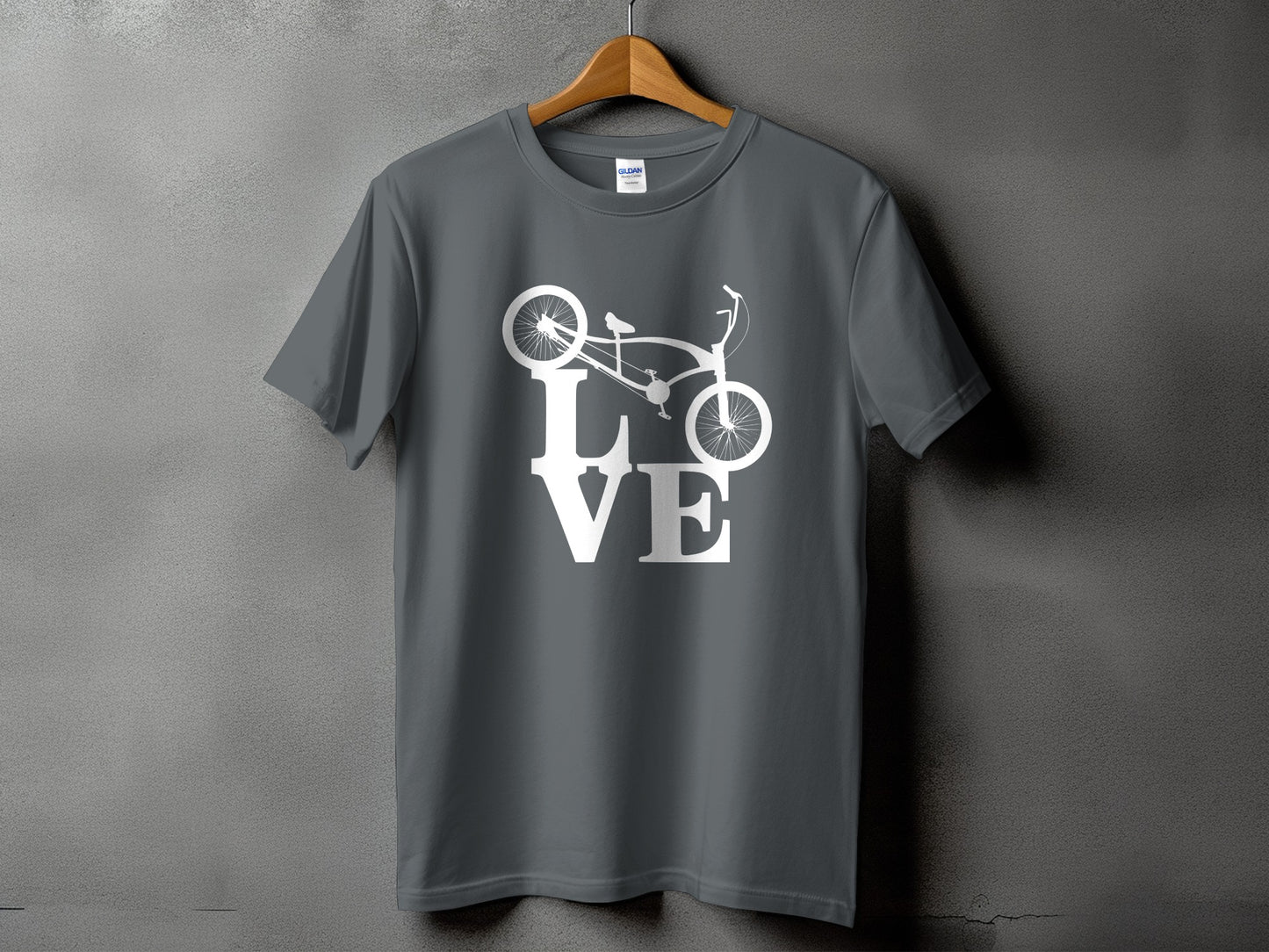 Bicycle Love Graphic Short Sleeve Tee Shirt product