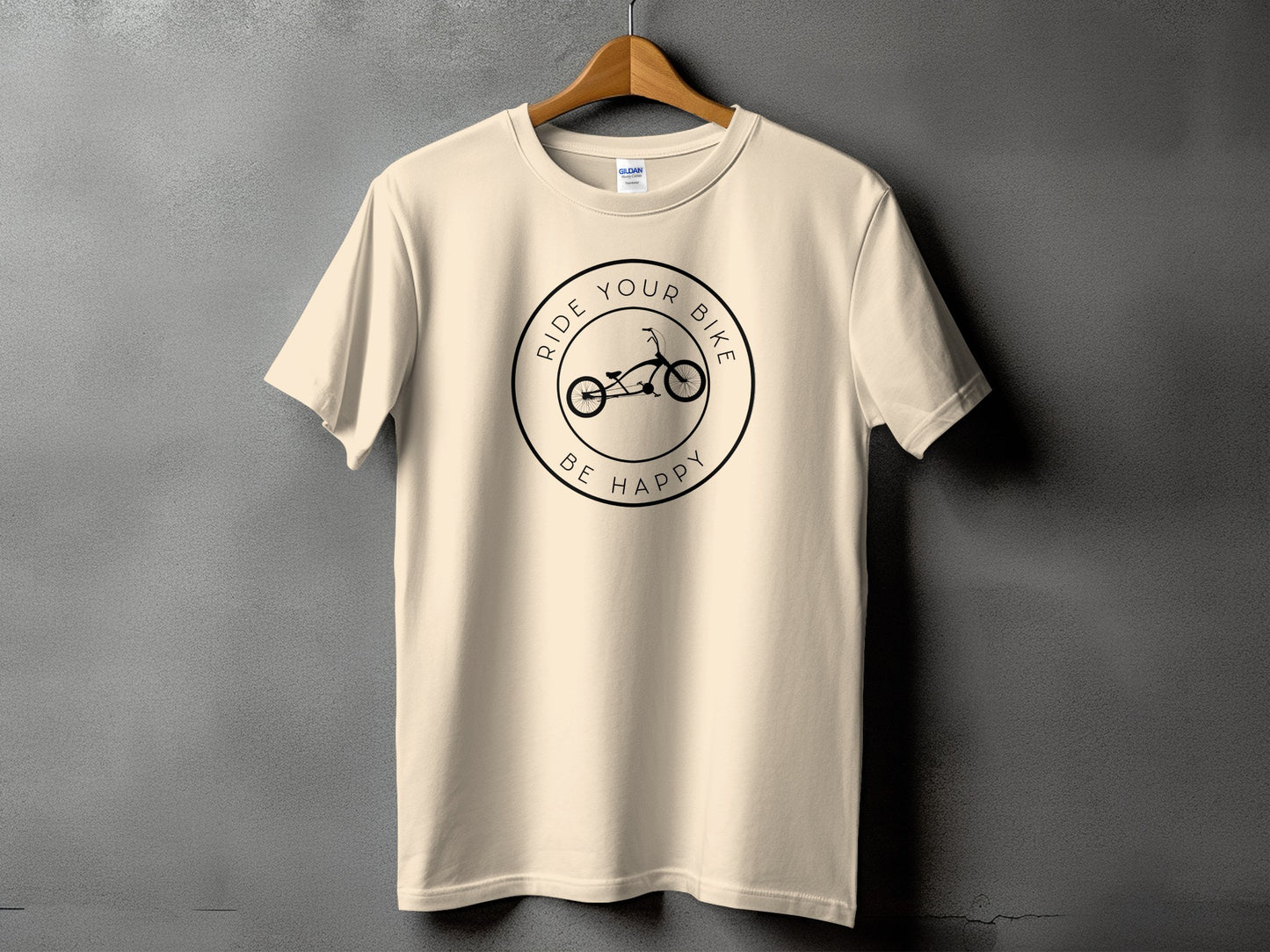 Ride Your Bike Be Happy Graphic Tee product