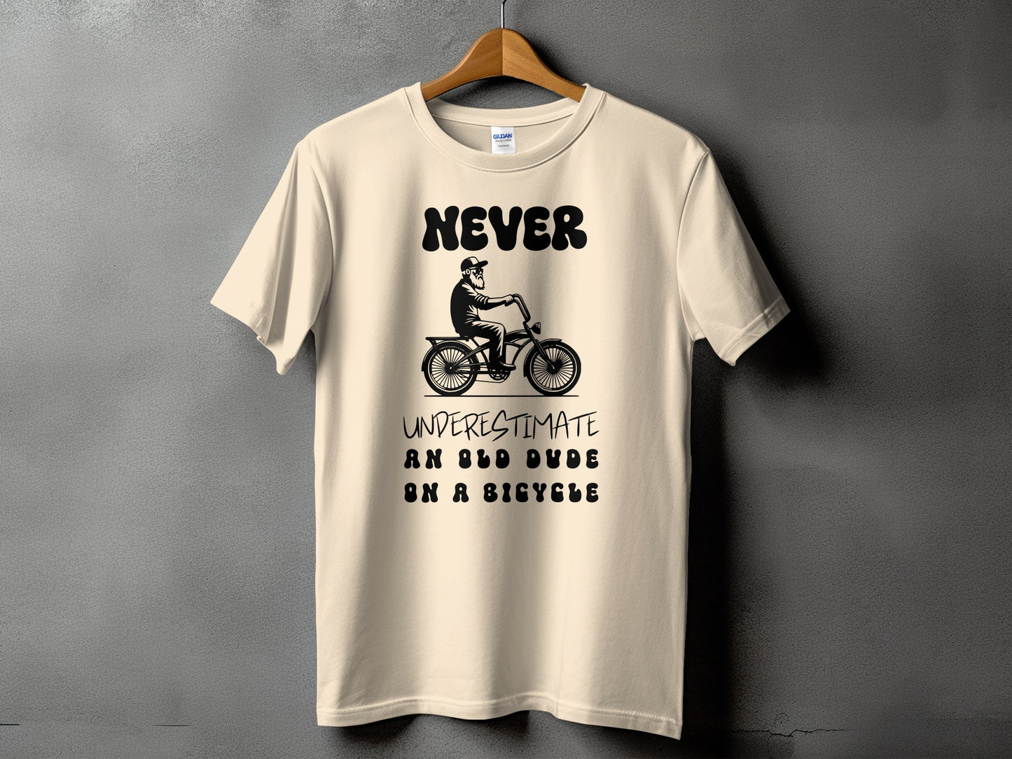 Never Underestimate An Old Dude On Bicycle product type